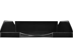Corbeille courrier exacompta ecotray office a4+ superposable verticale/escalier coloris bleu nuit