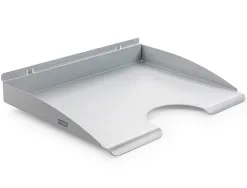 Corbeille novus courrier system metal laque documents jusqu'a a4 charge utile 2kg 327x35x210mm
