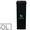 Corbeille paperflow tri sélectif déchets mixtes 60l polystyrène choc haute résistance robuste coloris noir