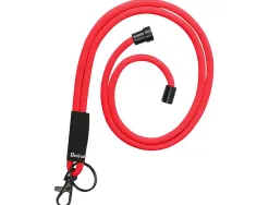 Cordon rd porte-badge 46cm p10 coloris rouge