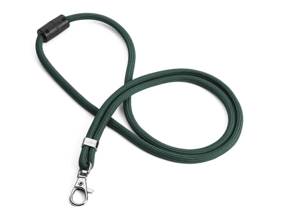 Cordon textile durable recycle fermeture securite 46cm coloris vert