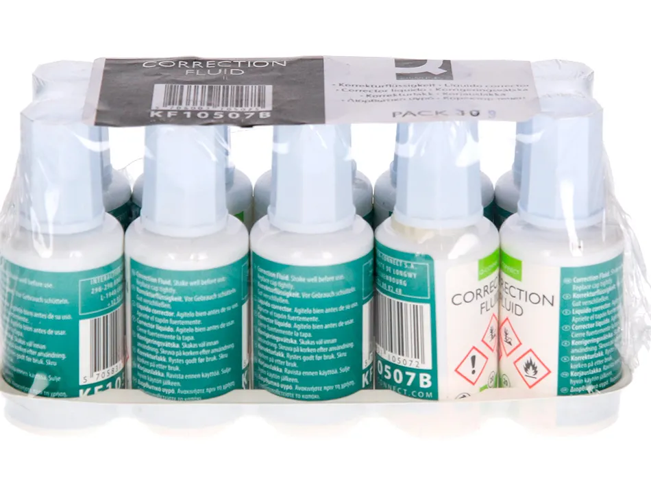 Correcteur liquide q-connect pinceau flacon 20ml