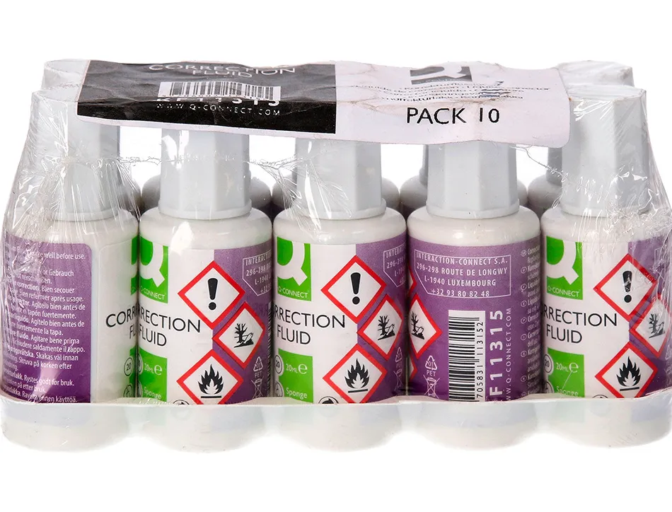Correcteur liquide q-connect applicateur eponge flacon de 20ml