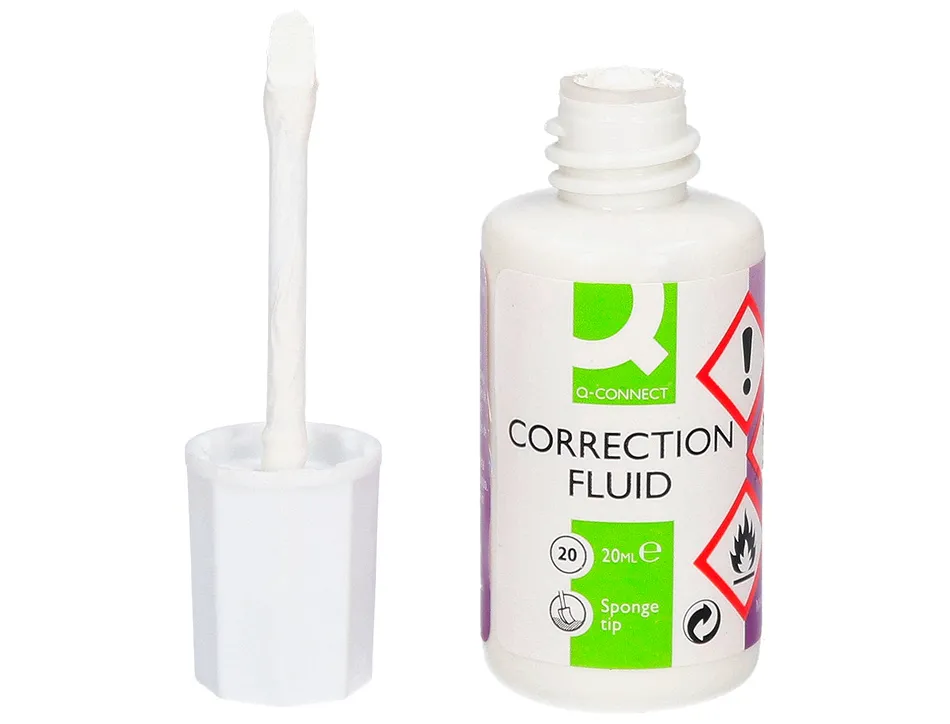 Correcteur liquide q-connect applicateur eponge flacon de 20ml