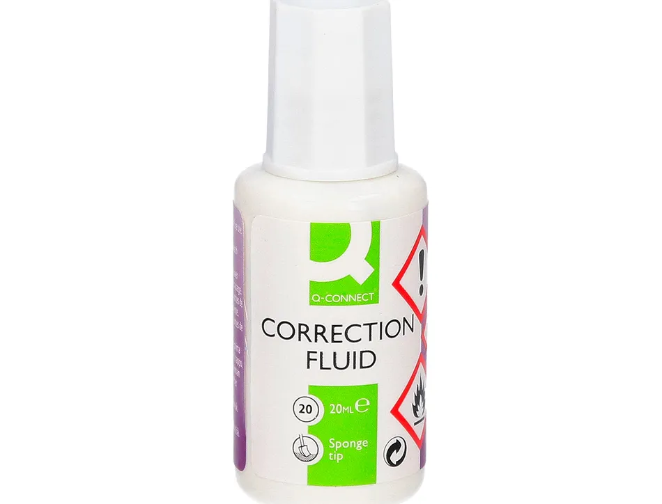 Correcteur liquide q-connect applicateur eponge flacon de 20ml