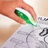 Correcteur paper mate dryline grip dévidoir ergonomique ruban 5mmx8.5m application frontale réécriture immédiate
