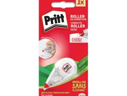 Correcteur pritt dévidoir mini ruban 4.2mmx7m réécriture immédiate prise main facile