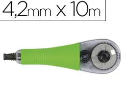 Correcteur q-connect dévidoir ruban 4.2mmx10m application latérale usage facile grip caoutchouc vis retour arrière