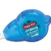 Correcteur tipp-ex easy refill dévidoir ruban polyester 5mmx14m rechargeable flexible application frontale