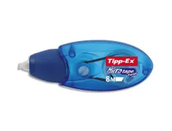 Correcteur tipp-ex micro tape twist dévidoir mini ruban polyester 5mmx8m capuchon forme ergonomique