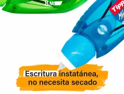 Correcteur tipp-ex micro tape twist dévidoir mini ruban polyester 5mmx8m capuchon forme ergonomique