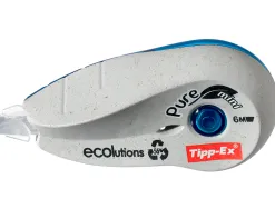 Correcteur tipp-ex pure mini écolutions recyclé dévidoir mini ruban 5mmx6m