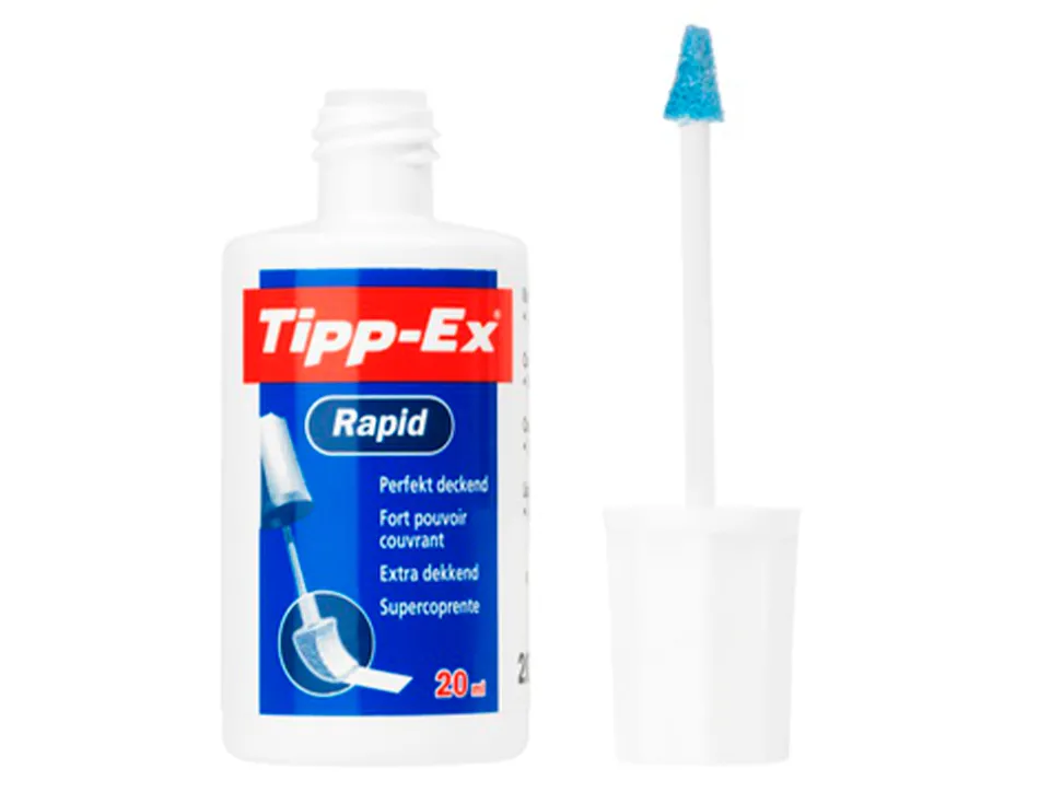 Correcteur tipp-ex rapid pinceau liquide flacon 20ml