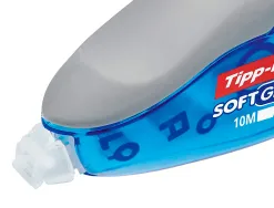 Correcteur tipp-ex soft grip dévidoir ruban 4.2mmx10m application frontale réécriture immédiate