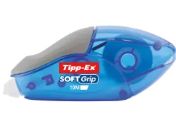 Correcteur tipp-ex soft grip dévidoir ruban 4.2mmx10m application frontale réécriture immédiate