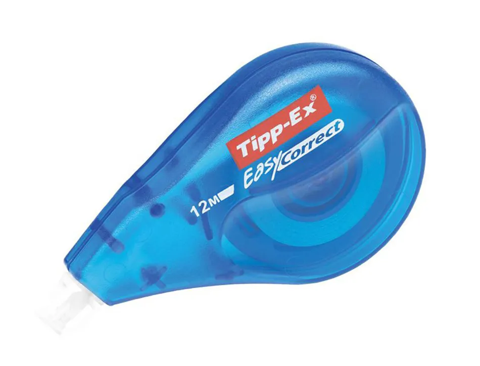 Correcteur tipp-ex tape dévidoir ruban 4.2mmx12m application latérale