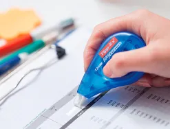Correcteur tipp-ex tape dévidoir ruban 4.2mmx12m application latérale