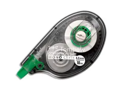 Correcteur tombow ct-yt4 monotape dévidoir ruban 4.2mmx10m correction latérale application régulière