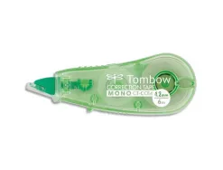 Correcteur tombow mono micro dévidoir mini ruban 4.2mmx6m aucune ombre photocopie fax