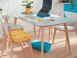 Coussin de siege ergonomique leitz ergo cosy jaune