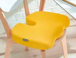 Coussin de siege ergonomique leitz ergo cosy jaune