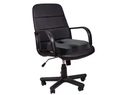 Coussin de siege q-connect 460x370x75 mm coloris noir