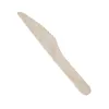 Couteau bois couvert lisse 16cm sachet 100 unites