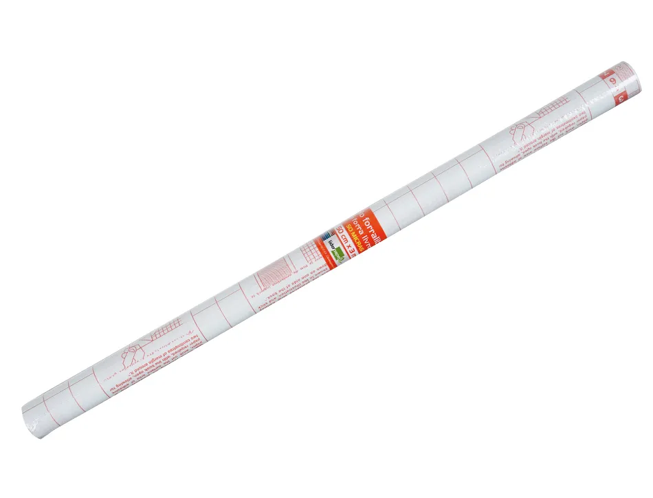 Couvre-livres liderpapel adhésif repositionnable 0.5x3m rouleau plastique 50 microns