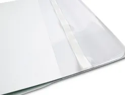Couvre-livres liderpapel nº31 pvc transparent 13/100e 312x530mm avec rabat adhésif adaptable