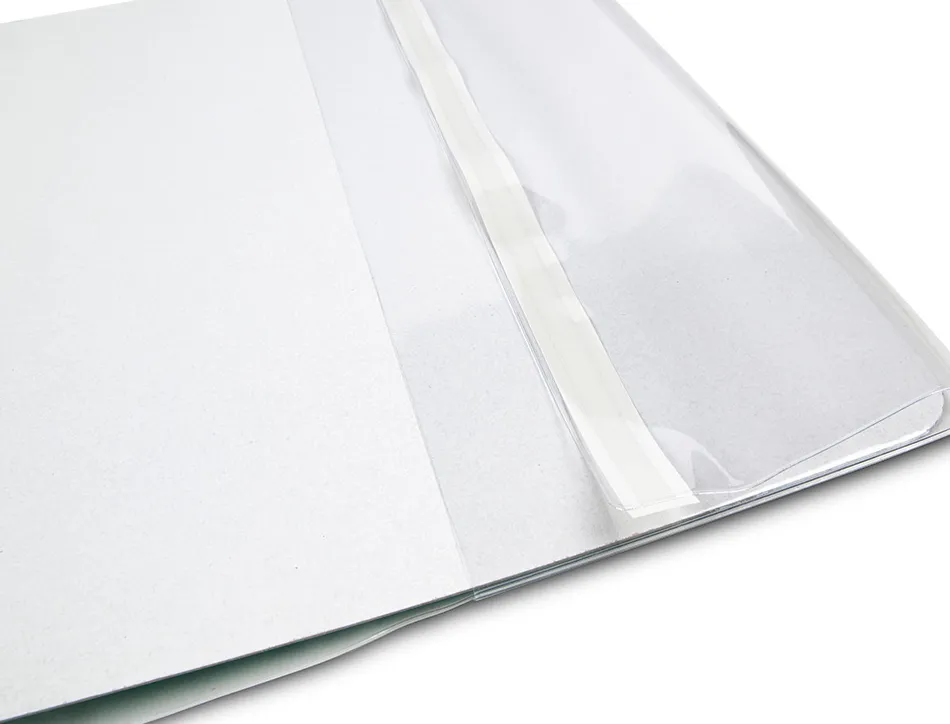 Couvre-livres liderpapel nº31 pvc transparent 13/100e 312x530mm avec rabat adhésif adaptable