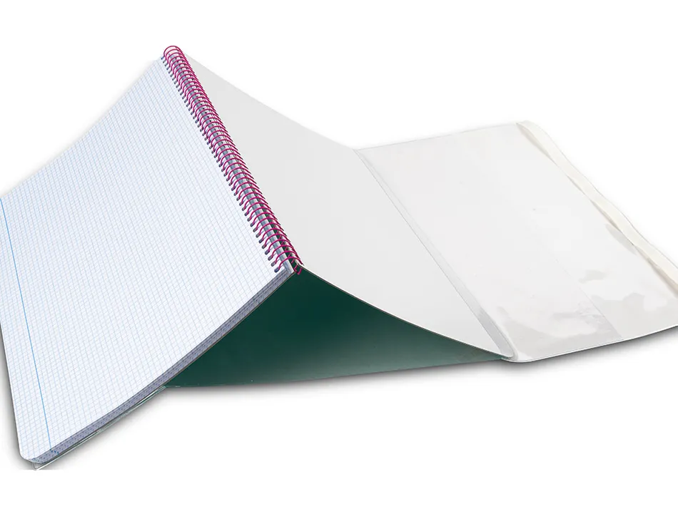 Couvre-livres liderpapel nº31 pvc transparent 13/100e 312x530mm avec rabat adhésif adaptable