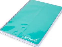 Couvre-livres liderpapel nº31 pvc transparent 13/100e 312x530mm avec rabat adhésif adaptable