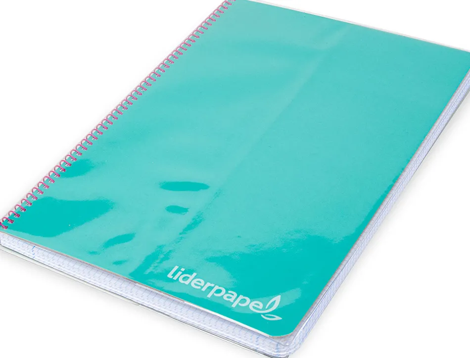Couvre-livres liderpapel nº31 pvc transparent 13/100e 312x530mm avec rabat adhésif adaptable