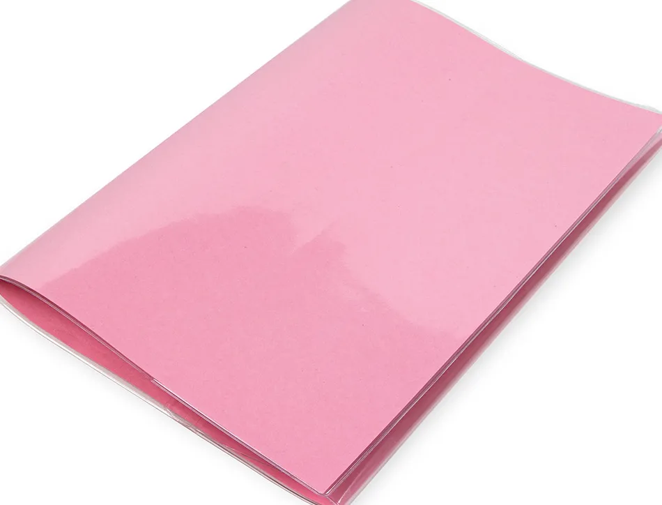 Couvre-livres liderpapel nº29 pvc transparent 13/100e 285x530mm avec rabat adhésif adaptable