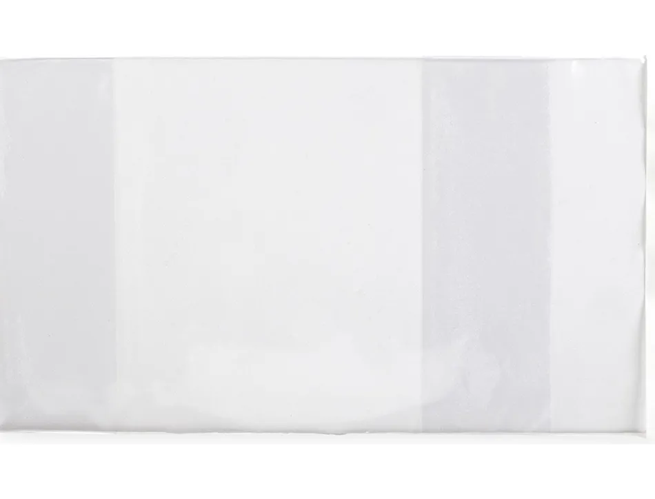 Couvre-livres liderpapel nº29 pvc transparent 13/100e 285x530mm avec rabat adhésif adaptable