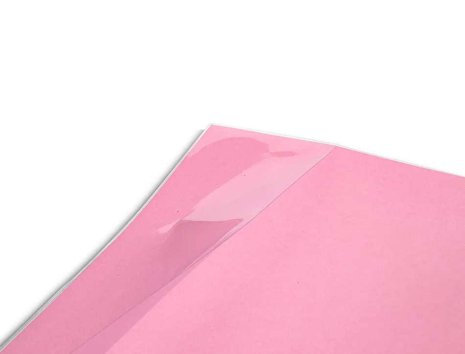 Couvre-livres liderpapel nº30 pvc transparent 13/100e 296x530mm avec rabat adhésif adaptable
