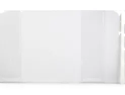 Couvre-livres liderpapel nº30 pvc transparent 13/100e 296x530mm avec rabat adhésif adaptable