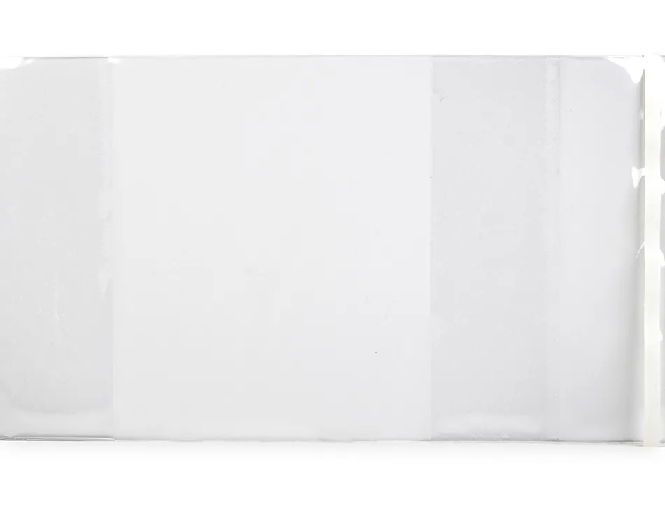 Couvre-livres liderpapel nº30 pvc transparent 13/100e 296x530mm avec rabat adhésif adaptable