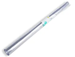 Couvre-livres liderpapel plastique transparent résistant 7/100e rouleau 0.35x2m