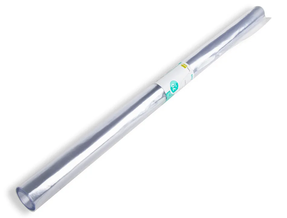 Couvre-livres liderpapel plastique transparent résistant 7/100e rouleau 0.35x2m