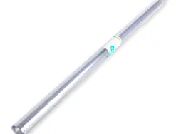Couvre-livres liderpapel plastique transparent résistant 7/100e rouleau 0.45x2m