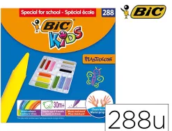 Craie coloriage bic kids plastidecor format special ecole 288 unites