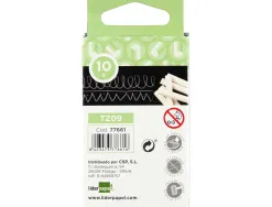 Craie liderpapel enrobée ronde anti-poussière tracé écriture douce hypoallergénique coloris blanc boîte 10 unités