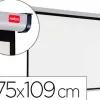 Écran projection nobo mural format 16/10 2 fixations mur ou plafond escamotable poids 6.35kg 175x109cm