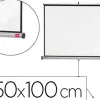Écran projection nobo trépied format 16/10 inclinaison repliable poids 7.50kg 150x100cm