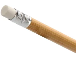 Crayon a papier liderpapel corps en bambou pointe graphite hb avec gomme