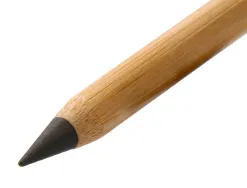 Crayon a papier liderpapel corps en bambou pointe graphite hb avec gomme
