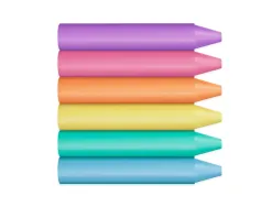 Crayon cire jovi jumbo coloris assortis multicultural pot 60 unites + taille-crayon