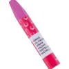 Crayon cire liderpapel 75mm diamètre 12mm taille-crayons et porte-crayons offerts coloris brillants boîte 24 unités
