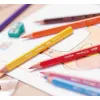 Crayon couleur bic kids evolution résine synthèse 140mm triangle gros module résiste mordillage étui carton 12 unités